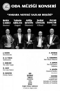 Oda M�zi�i Konseri - Ankara Nefesli Sazlar Be�lisi